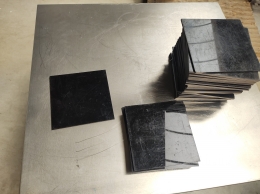 50 planches de service en plexi